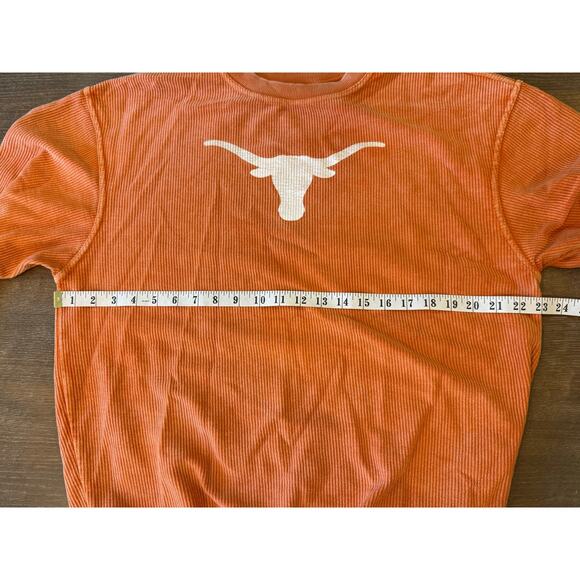 UNIVERSITY OF TEXAS UT LONGHORNS Chicka-d Sweatshirt Top Shirt size S Gameday - Picture 7 of 8